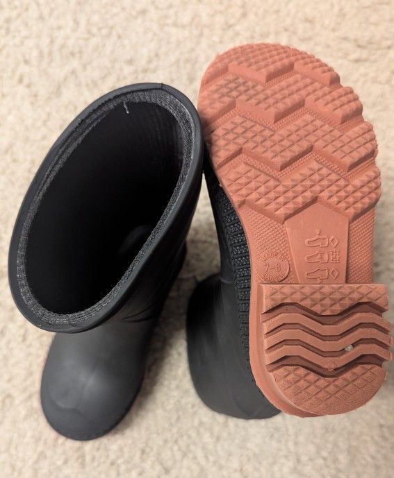 Rain Boots Size 7/8 C