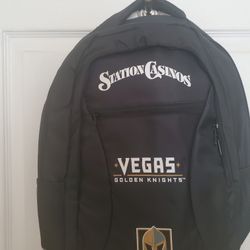 Brand New Still In Package Vegas Golden Knights Backpack 🎒