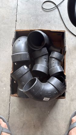 Sewer fittings, PVC, 4 inch 3 inch and 2 inch