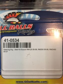 All balls stem bearing kit. Brand new. See sticker for fitment