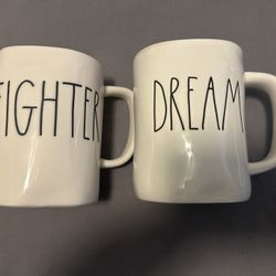 Rae Dunn coffee mugs