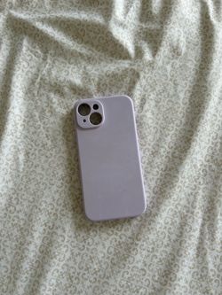 Lavender Silicone iPhone Phone Case