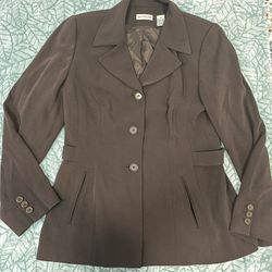 Ann Taylor Brown Blazer 
