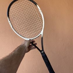 Wilson Hyper Hammer 6.2 110” Head OS 4 3/8” Grip With Hyper Pro Staff Bag And Free New Overgrip 