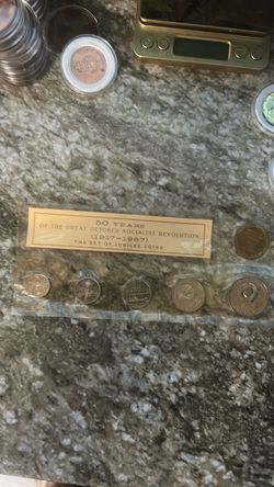 Soviet Jubilee Coin Set 1917–1967