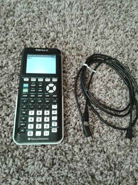 Ti-84 plus ce Calcalater