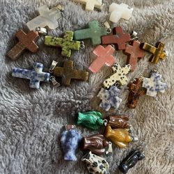 Crosses Or Angel Pendants 