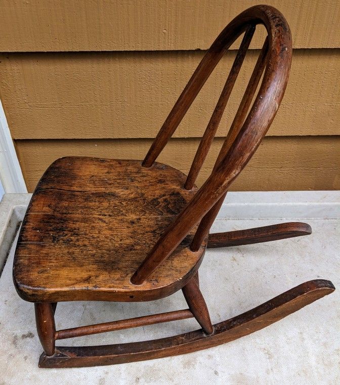 Vintage Kids Rocking Chair