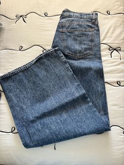 Wide Leg Denim Jeans