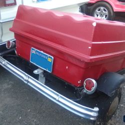 Trailer with Ford Model A bumper & tail lights