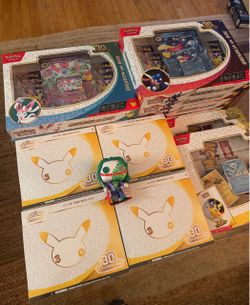 Pokemon 30th Celebration items