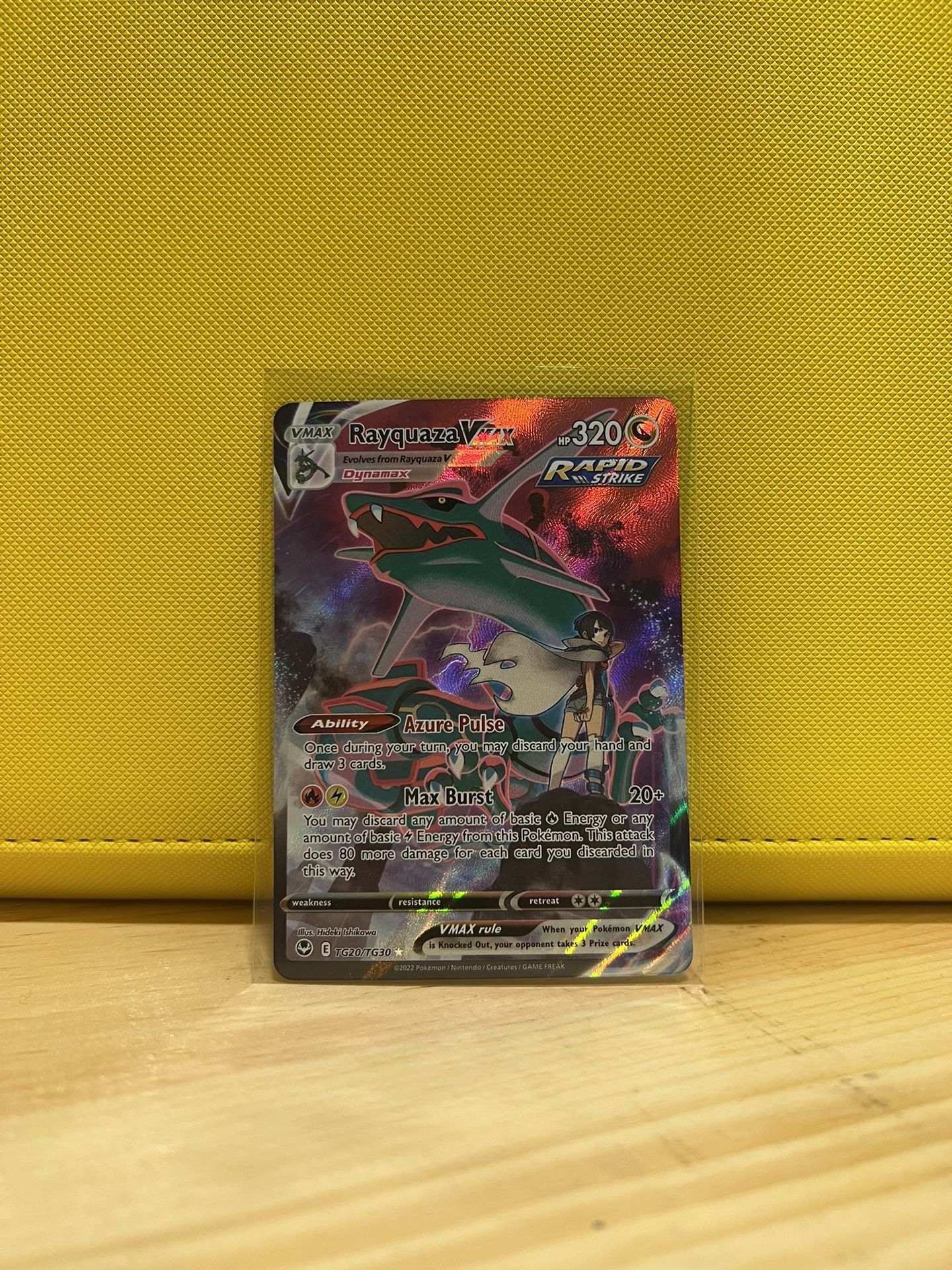 Rayquaza VMAX (TG) TG20/TG30 Silver Tempest Pokemon