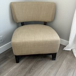 Beige Accent Chair-Excellent Condition