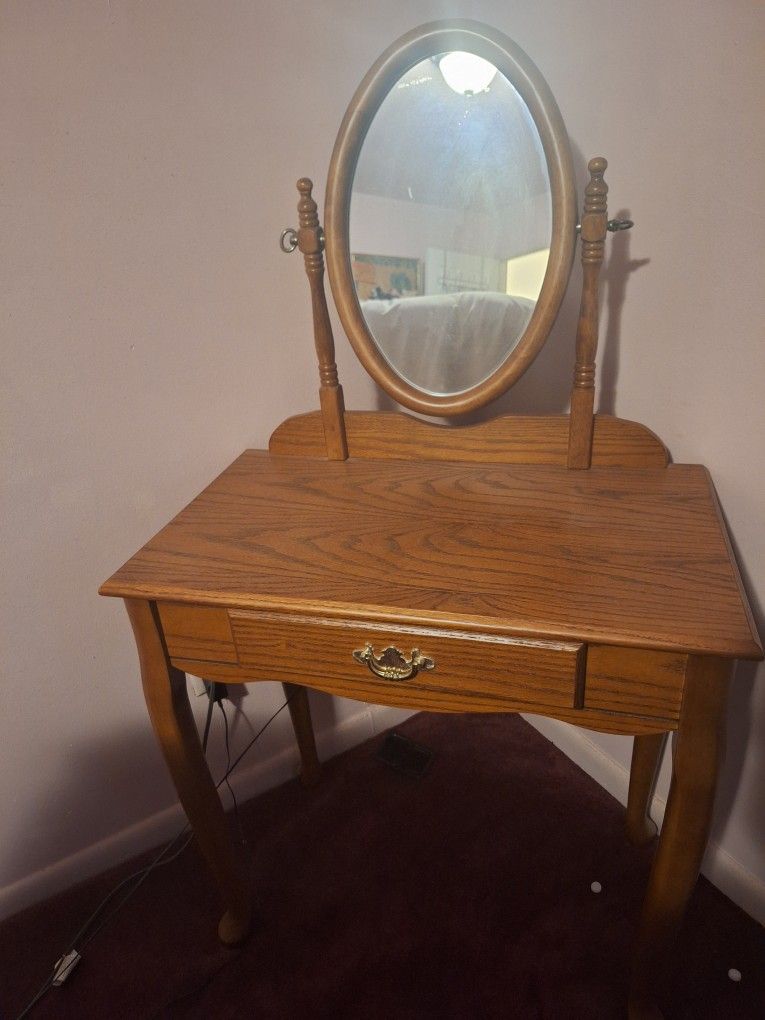 Vanity with a Mirror