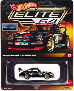 Hot Wheels Elite 64 Porsche 911 GT2 EVO 993