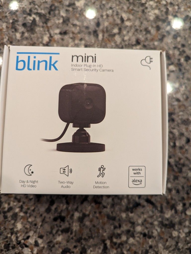 Blink Mini Camera New In Box