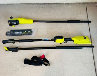 RYOBI 40V HP Brushless 10 in. Cordless Battery Pole Saw (Tool Only) New