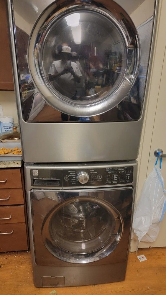 Kenmore Elite HE Smart Front Load Washer Model 4158. and Kenmore Dryer Model 796.