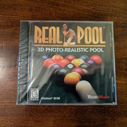 New Vintage 1998 Real Pool 3D Photo-Realistic Pool