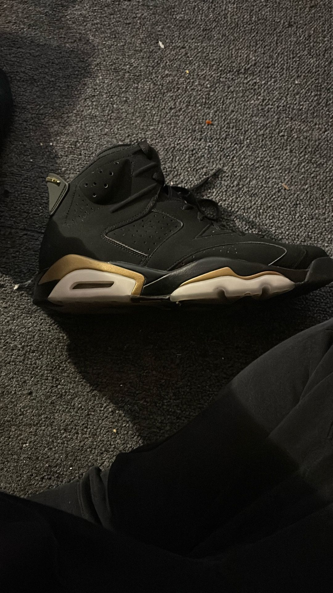 Black And Gold Jordan 6