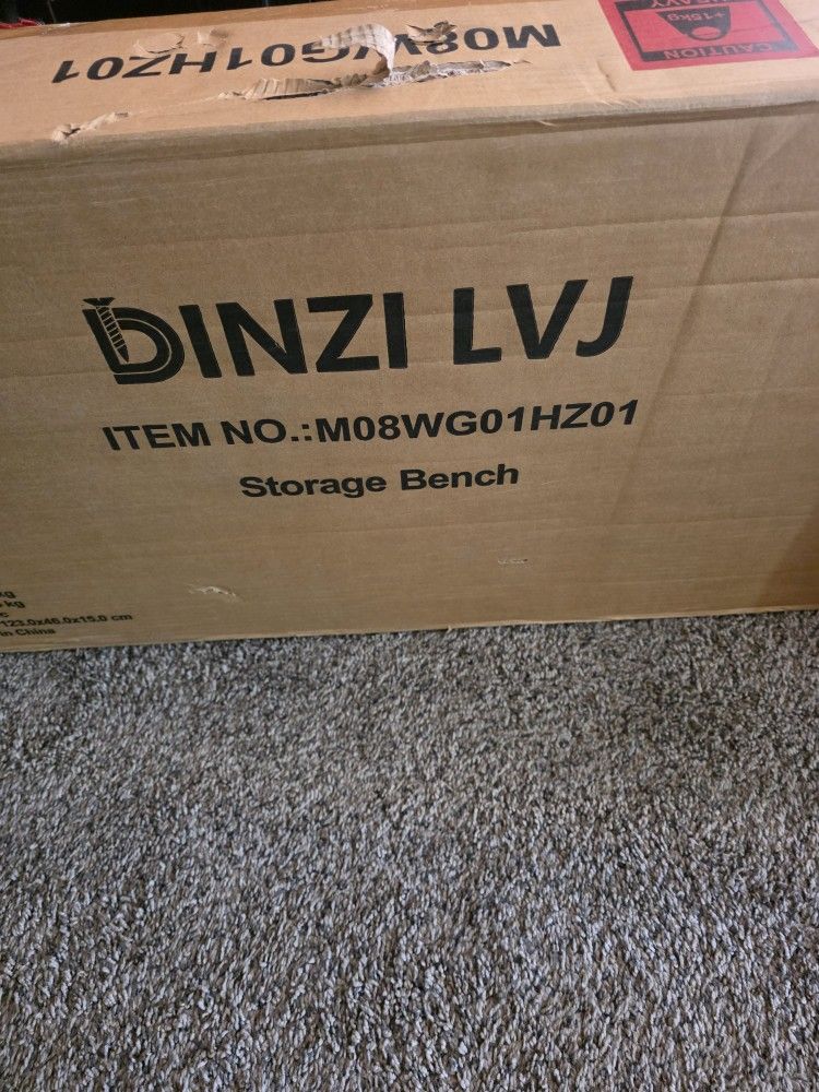 Brand new storage bench
