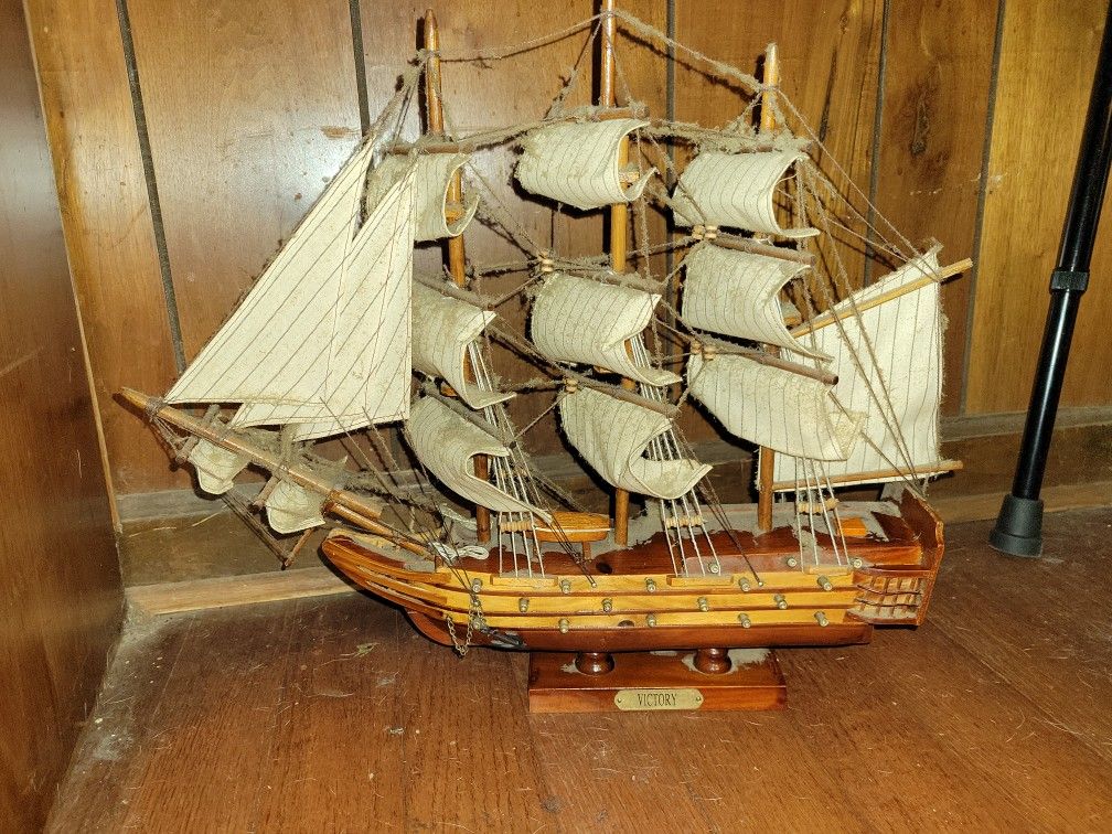 Wooden Old Sailing Vessel