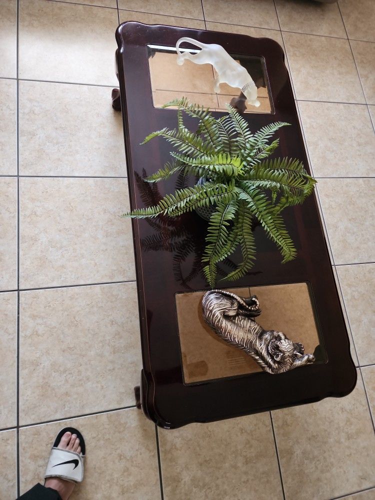 Mohagony Coffee Table Real