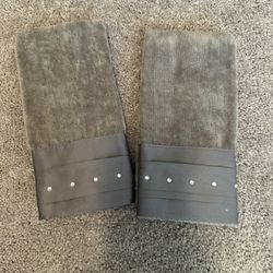 Grey Dazzled Tip Towels