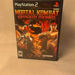 Mortal Kombat Shaolin Monks PS2