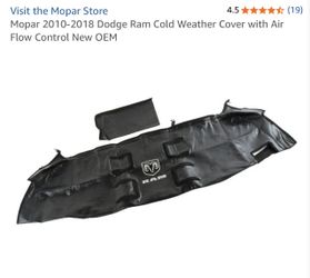 Mopar Dodge Ram Cold Weather Cover