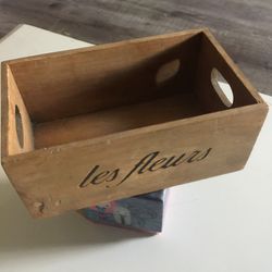 Wooden box