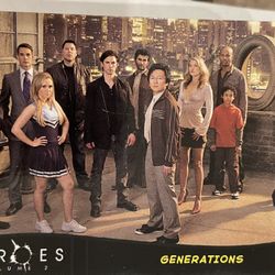 HEROES Volume 2 - Generations - COMPLETE BASE SET (90 Cards) - Topps 2008