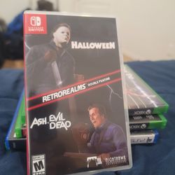 NINTENDO SWITCH HALLOWEEN 🎃 AND ASH VS THE EVIL DEAD COMPLETE 