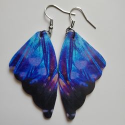 Blue Butterfly earrings 