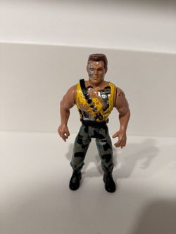 Vintage Terminator 2 MELTDOWN TERMINATOR Loose Figure 1991 Arnold Yellow Shirt $10
