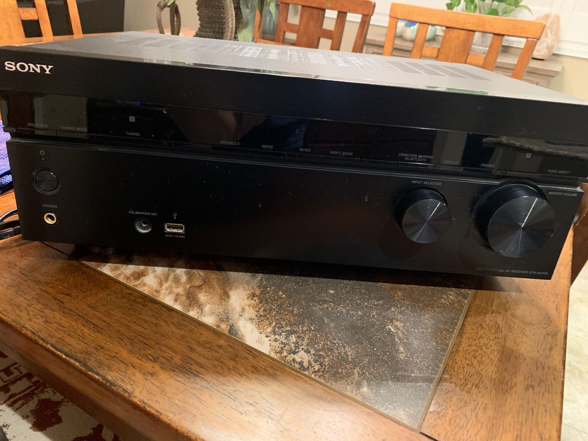 Sony amplifier 7.2 home theater AV receiver