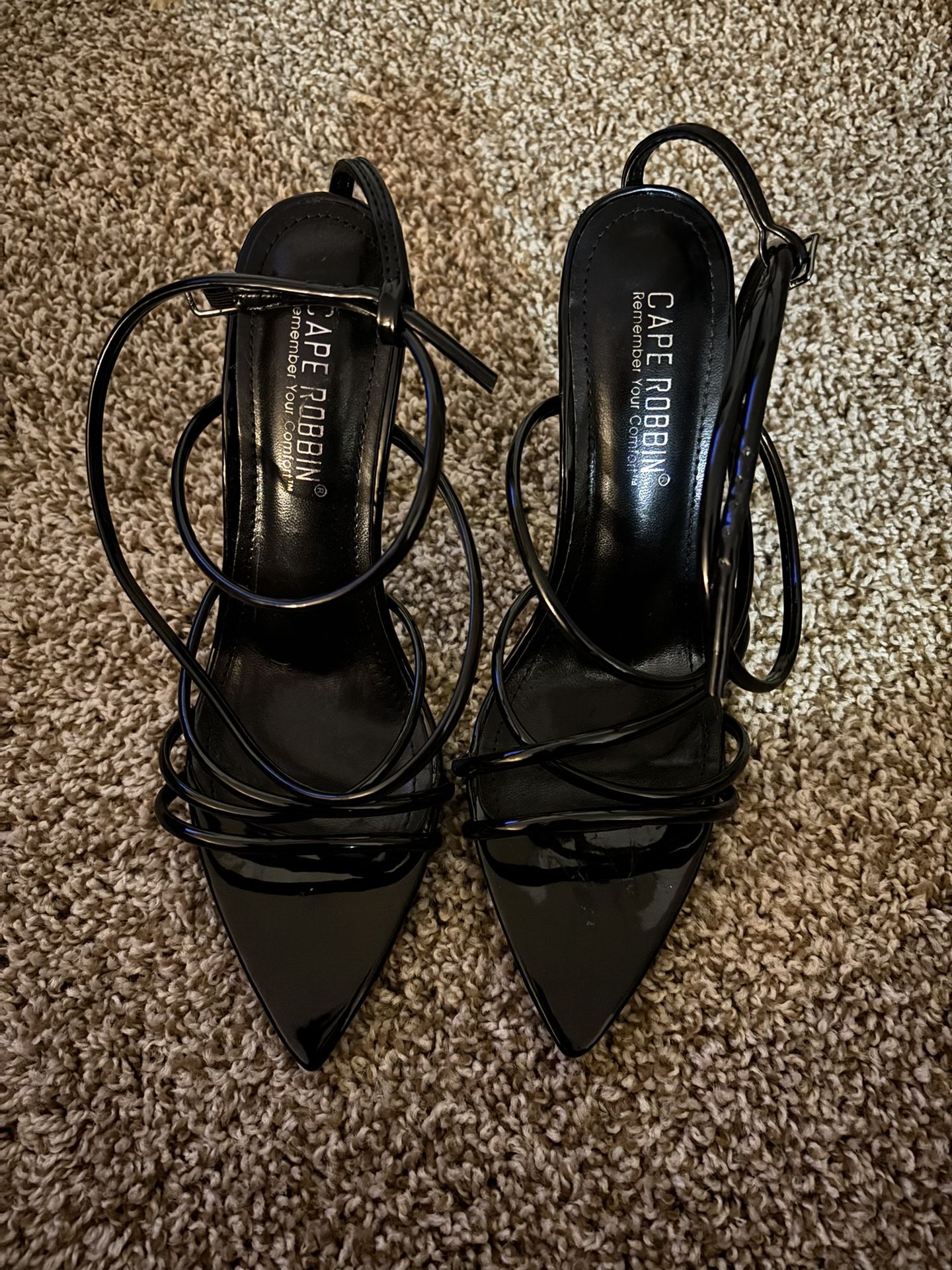 Black heels