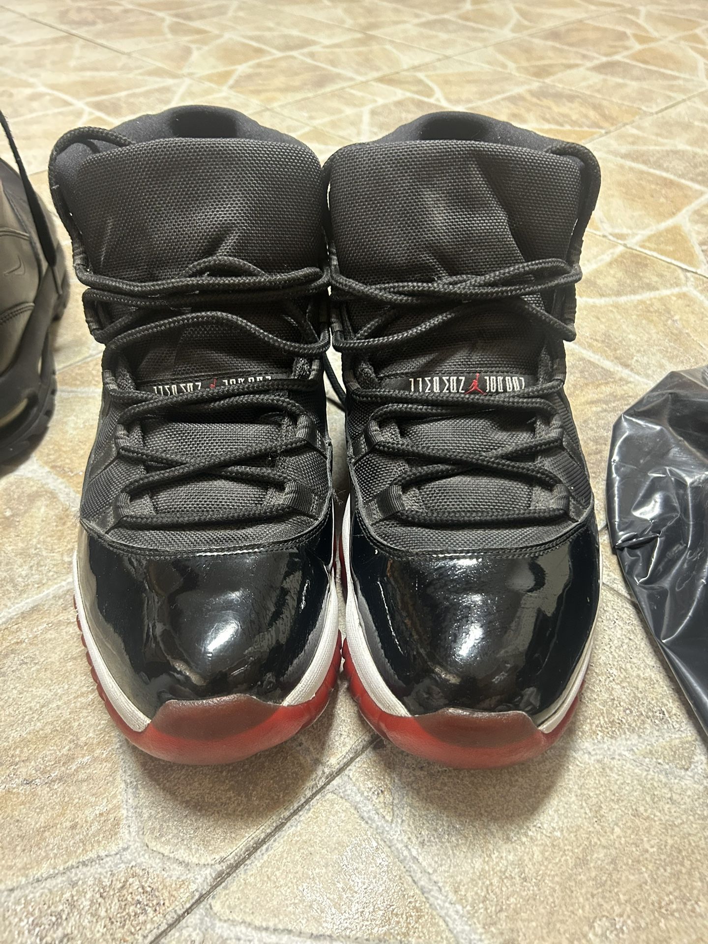 Bred Jordan 11s Size 15