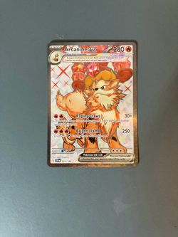 Pokemon Arcanine Ex 224/198 (Scarlet and Violet Base)