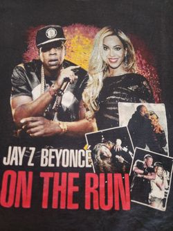 Jay Z & Beyoncé On The Run Tour T-Shirt
