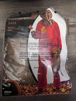Halloween costume trick r treat Sam