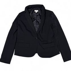 Woman’s merona  classic black blazer
