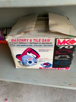 MASONRY & TILE SAW (tool red)
