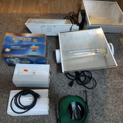 Indoor Grow Equipment Lights Ballast etc 