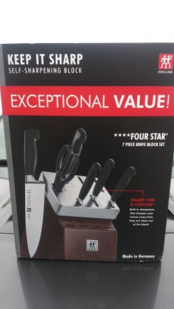 ZWILLING 7 PIECE KNIFE BLOCK SET
