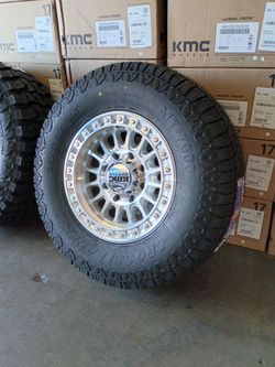 18 x 9 kmc wheels 8x170 on 35s 💥🔥👀