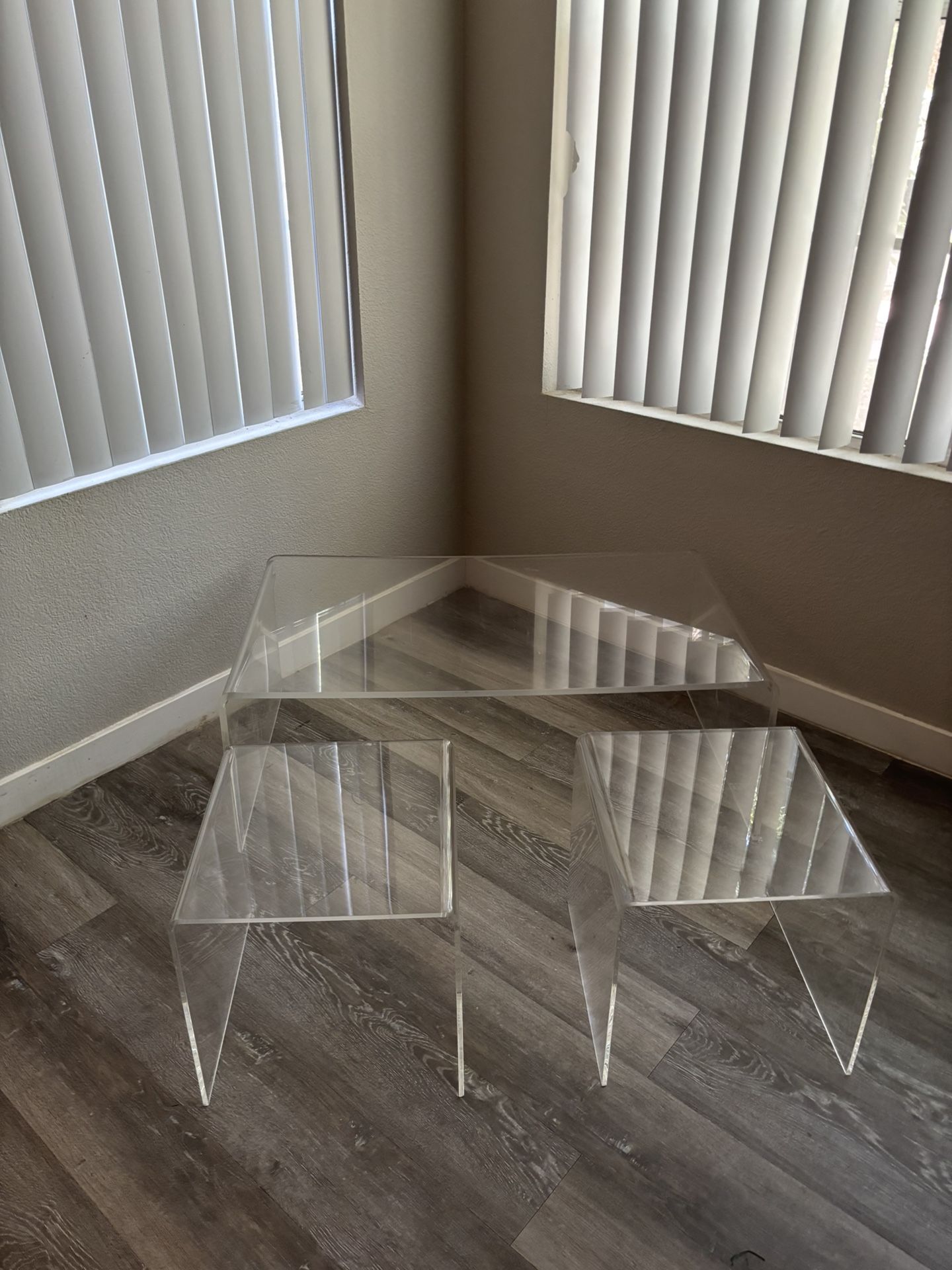 living room side tables/coffee table - or nightstands