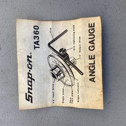 snap on angle gauge