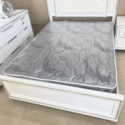 King Size Mattress 12” Inches Thick Plush Médium New From Factory Wrapped in Plastic Also Available: Twin, Full And Queen Same Day Delivery 