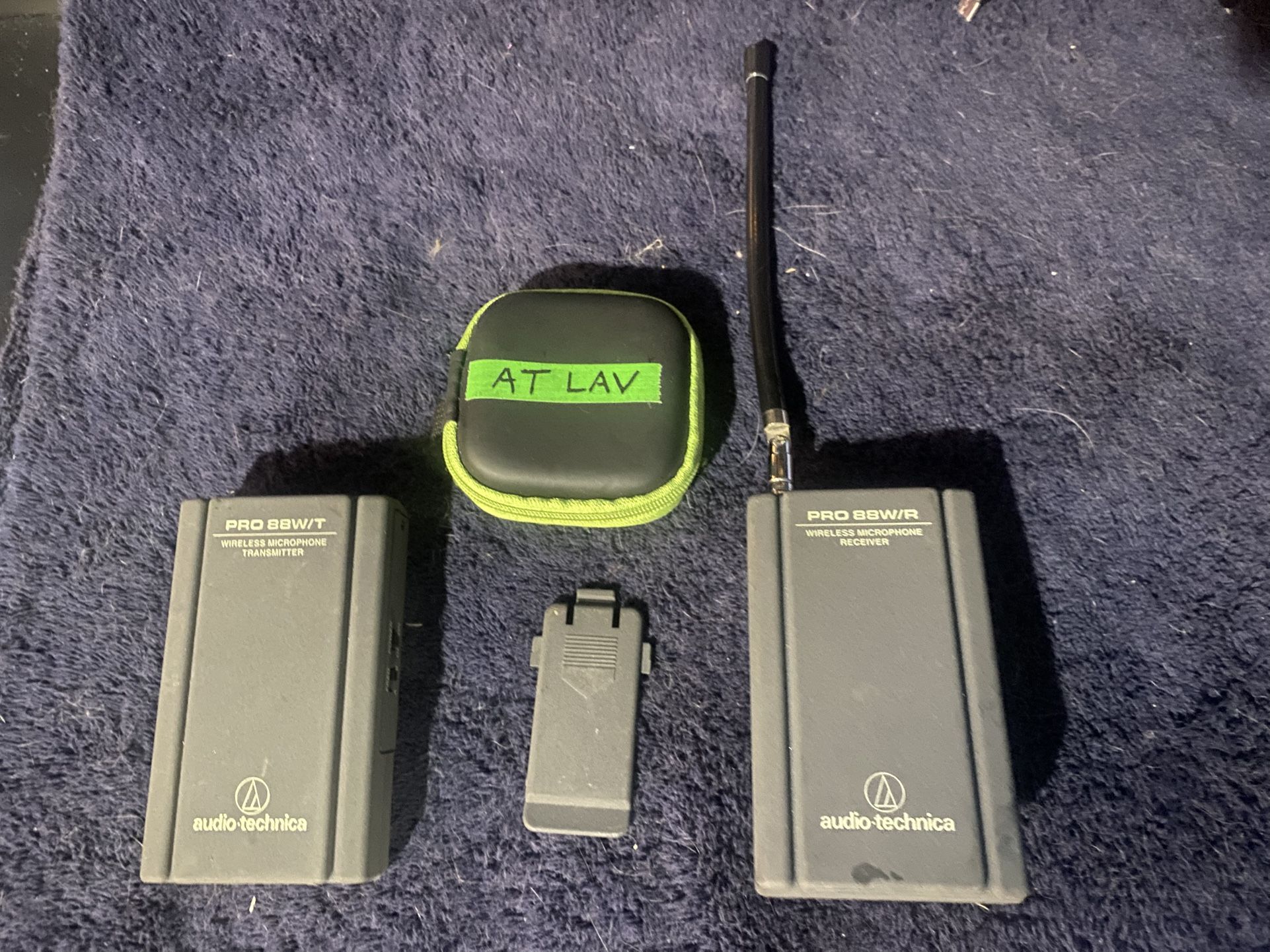Audio Technica Wireless Camera Lav Interview Mic